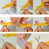 3-Piece High-Quality Household Mini Plastic Punch-Down Tool, Cable Cutter and Stripper view 2