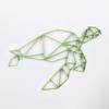 KLEINLAUT 3D Origami Turtle, 30 x 25.4 cm (L), Neon Orange view 1