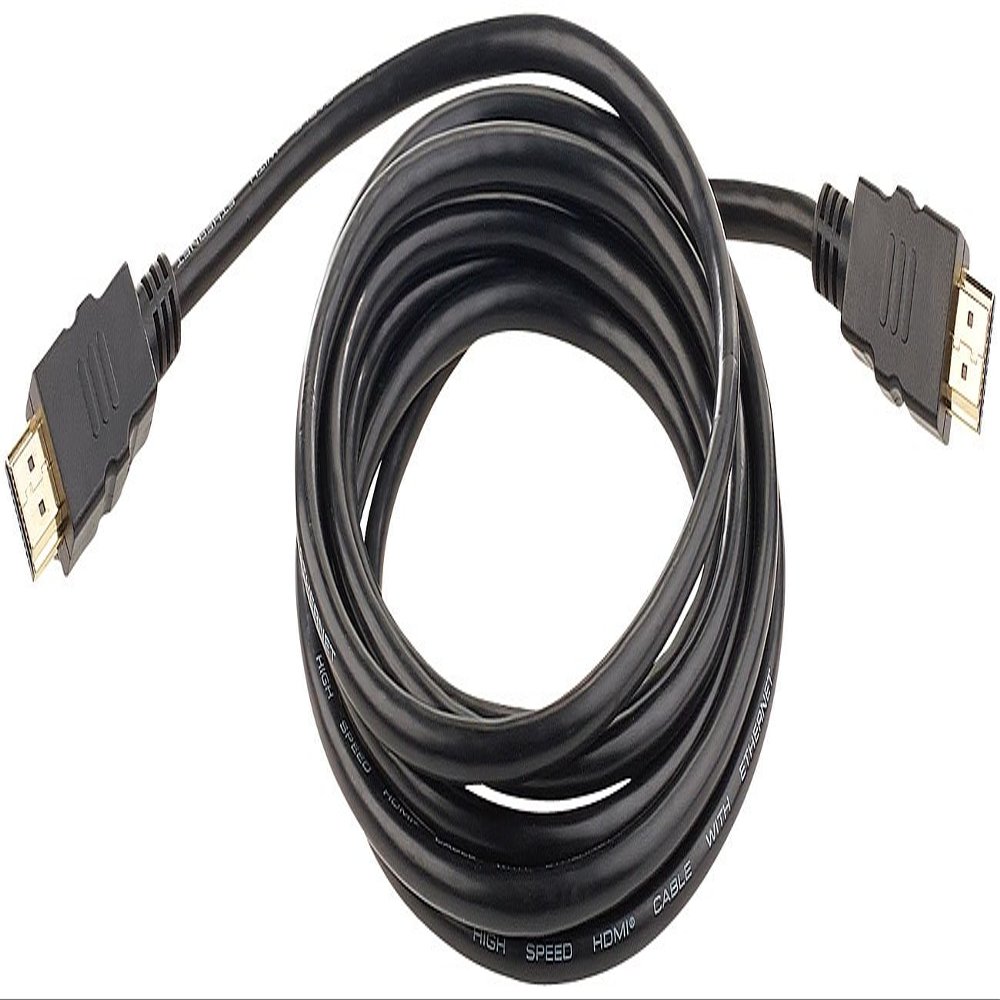auvisio Premium HDMI Cable: High-Speed HDMI, 4K, 3D & Full HD, HEC, Black, 3 m