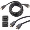 auvisio Premium HDMI Cable: High-Speed HDMI, 4K, 3D & Full HD, HEC, Black, 3 m view 3