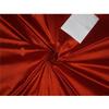 Dupioni Fabric, 100% Pure Silk, Brick Red, 137.2 cm, Slub-Free, Sold by the Meter view 1
