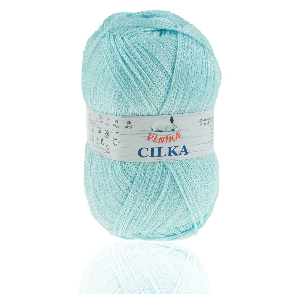 100 g CILKA by VLNIKA Classic Knitting Yarn