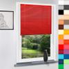 Made-to-Measure Aluminum Venetian Blind, No-Drill Clamp-Fix, Red, 100 cm H x 50 cm W view 1