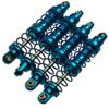 4-Piece 70 mm Blue Aluminum Shocks for 1/10 RC Crawlers view 4