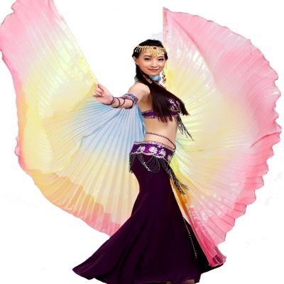 Isis Wings Veil for Belly Dance, Carnival Costume (Color 1)