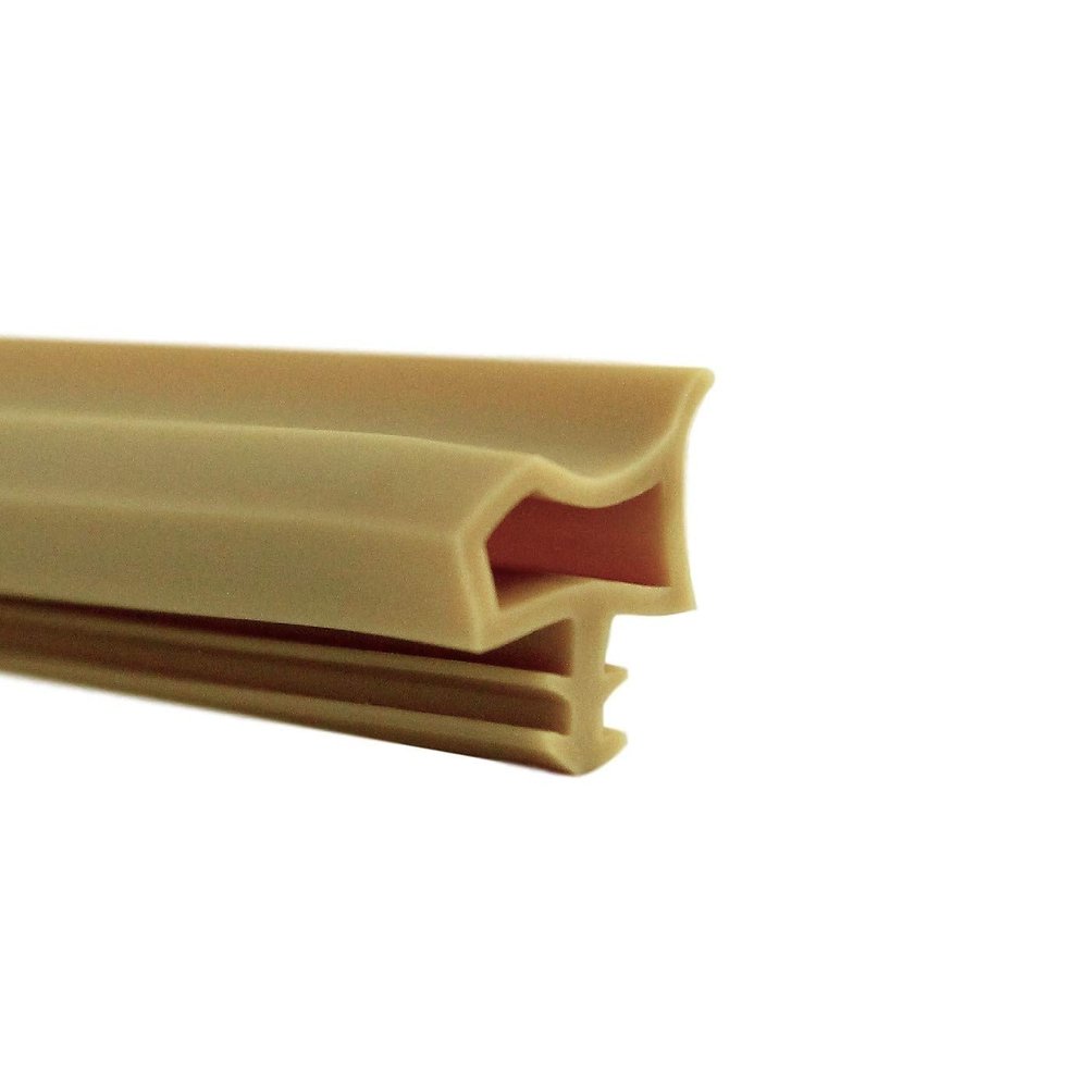 SN Interior Door Seal with Stop Lip, Beige, 10 m