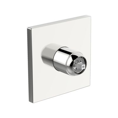 Hansa Varox Pro square single-handle shower, without left brake lever, chrome (40559173)