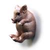 Gall&Zick Set of 2 Pink Metallic Pig Wall Hooks view 2