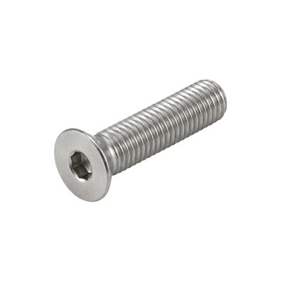 DIN 7991/ISO 10642 Countersunk Screw, A4 Stainless Steel, M8 x 50, Hex Socket, 100 pcs