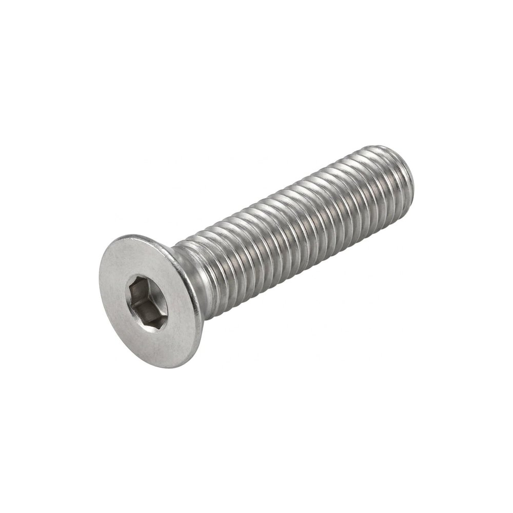 DIN 7991/ISO 10642 Countersunk Screw, A4 Stainless Steel, M8 x 50, Hex Socket, 100 pcs