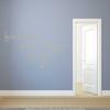 CLICKANDPRINT "Laundry Today or Naked Tomorrow" Wall Sticker, 40 x 19.3 cm, Sand Gray view 2