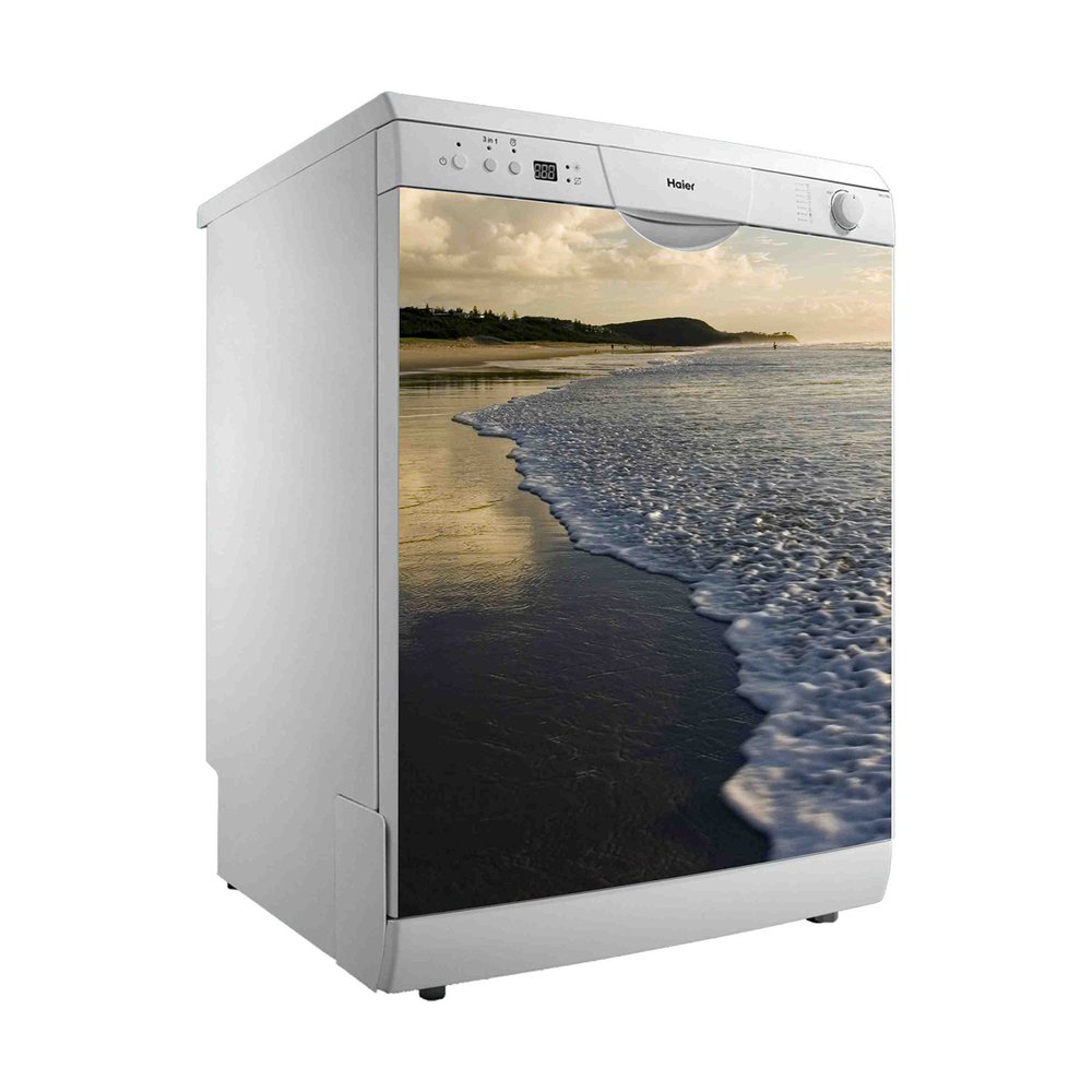 Oedim Vinyl Dishwasher Decal “Attention” | Durable and Easy to Apply | Elegant Decorative Design 30 × 28.78 cm