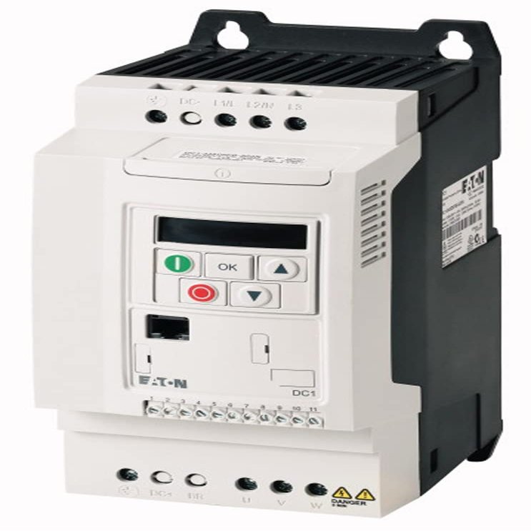 Eaton DC1 3-Phase Variable Frequency Drive, 2.2 kW, 480 V, 8.7 A, 50 Hz