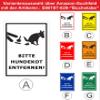 Melis-Folienwerkstatt Sign – Please Remove Dog Waste – 30 x 20 cm – 3 mm Rigid PVC Foam Board – 20 VAR S00187-029-G view 3