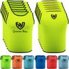 German Wear Training Bibs (6-Pack) – Soccer Training Vests, Multicolor, Yellow, S view 1