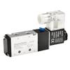 Heschen 4V21006 Pneumatic Solenoid Valve, AC 220 V, PT1/8, 5-Way, 2-Position view 1