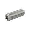DIN 913/ISO 4026 M24 x 25 Set Screws, 45H Steel, Zinc-Plated, Hex Socket, Cone Point, 50 pcs. view 1