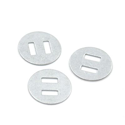 fujiyuan Washers for Round Flat Nail Heads, Rivets and Leather, 14 mm, 20 Pieces