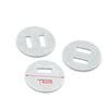 fujiyuan Washers for Round Flat Nail Heads, Rivets and Leather, 14 mm, 20 Pieces view 2