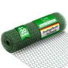 casa pura Hexagonal Wire Mesh Fence for Gardens, Balconies & Small Animals | 13 mm Mesh | Green-Coated | 100 cm x 10 m view 1