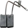 Carbon Brushes for ATLAS COPCO 334091 Grinders, 6.3 x 12.5 x 20 mm, with Automatic Shutoff view 1