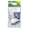 Amig Spring-Loaded Cabinet Door Catches, Set of 2, White Steel, Model 30 view 4