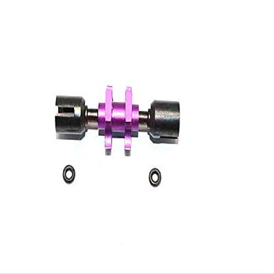 GPM TT-01 / TT-01D Tuning Parts Aluminum Front One-Way - 1 Pc, Purple