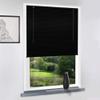 Custom-Made Aluminum Venetian Blind, Black, 130 cm H × 50 cm W view 2