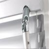 Custom-Made Aluminum Venetian Blind, Black, 130 cm H × 50 cm W view 4