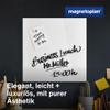 magnetoplan 13403000 Magnetic Design Glassboard, 800 x 600 mm, Brilliant White view 3