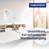 magnetoplan 13403000 Magnetic Design Glassboard, 800 x 600 mm, Brilliant White view 4