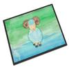 Caroline's Treasures Watercolor Ram Sheep Doormat, Multicolor, 18H x 27W view 1