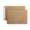 500 C5 Brown Self-Seal Mailing Envelopes, No Window, 162 x 229 mm view 3