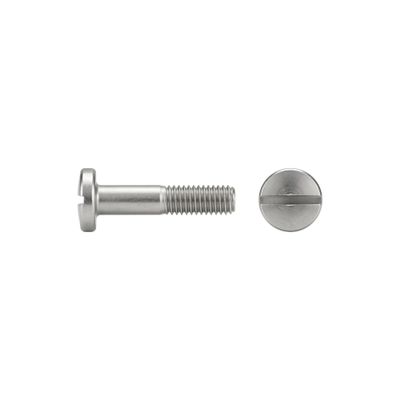 DIN 85/ISO 1580 M6 x 60 Slotted Pan Head Screws, Stainless Steel A2, 200 pcs