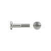 DIN 85/ISO 1580 M6 x 60 Slotted Pan Head Screws, Stainless Steel A2, 200 pcs view 1