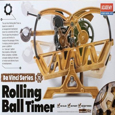 ACADEMY HOBBY MODEL KITS Da Vinci Series Rolling Ball Timer AC18174