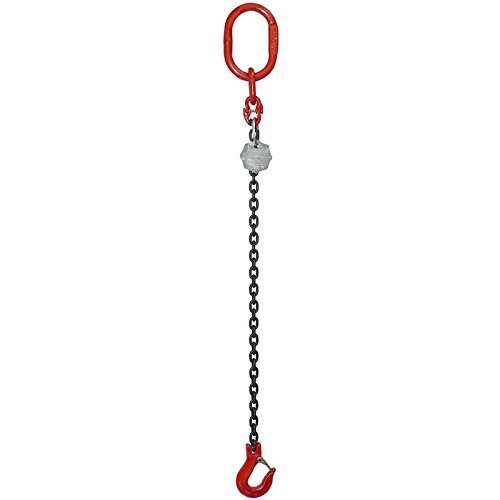 Planeta A00382 3 m Grade 8 Single-Leg Chain Sling, 5.3 t