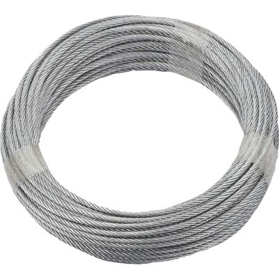 Dörner + Helmer Steel Wire Rope 30 m (2 mm, Galvanized Steel Decorative Rope, Max. Load Capacity 45 kg) 190380