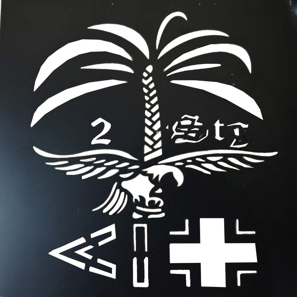 warreplica Stuka Afrika Korps Emblem Stencil