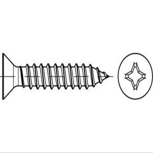 DIN 7982 A2 4.8 x 19 C-H A2 VE=S Countersunk Sheet Metal Screws, 500 pcs