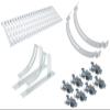 120 cm Roof Step for Flat Roof Covering, RAL 9006 Silver view 2