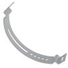 120 cm Roof Step for Flat Roof Covering, RAL 9006 Silver view 4