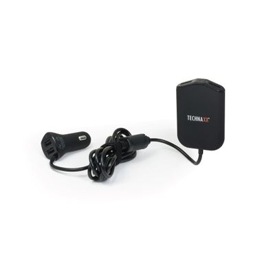 Technaxx Family Car Charger, 4x USB, up to 2.4 A per port (TE14)