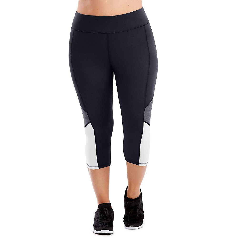 Just My Size Active Blocked Capris