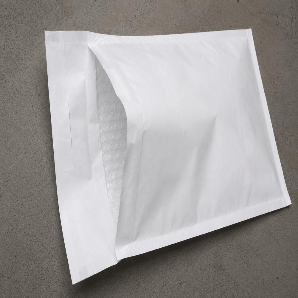 600 White MAIL Bubble Mailers, E/2, 240 x 275 mm