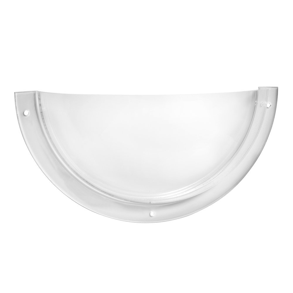 Clear Acrylic Quarter Sphere 20/23 cm for Wall Mounting/Display