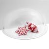 Clear Acrylic Quarter Sphere 20/23 cm for Wall Mounting/Display view 3
