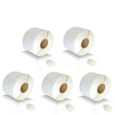 5-Pack Compatible Dymo 99019 Label Rolls, 190 x 59 mm, 110 Labels