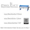 Pro-Lift-Montagetechnik Sheet Metal Bending Machine, 1.0 mm x 610 mm, FM010P - 01953 view 3