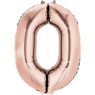 Amscan 3619001 S/Form: 0 Rose Gold